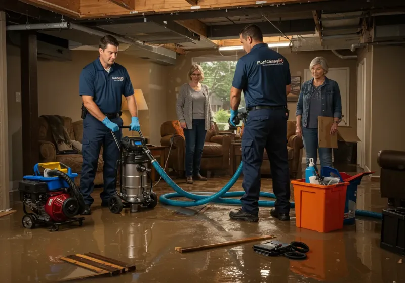 Basement Water Extraction and Removal Techniques process in Baxter Estates, NY