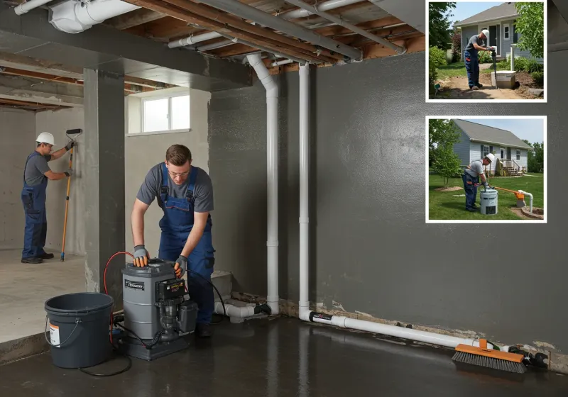 Basement Waterproofing and Flood Prevention process in Baxter Estates, NY